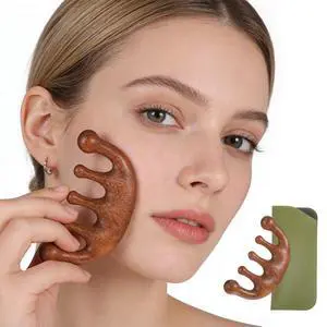 Sandalwood Massage Comb with Gift Bag Wide Tooth Wood Scalp Massager Wooden Scalp Massager Comb for Hair Care Sandalwood Massage Comb with Gift Bag Wide Tooth Wood Scalp Massager Wooden Scalp Massager Comb for Hair Care