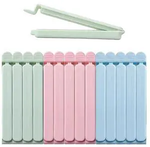 15 PCS 4.7 Inch Sealing Clip Plastic Bag Sealing Clips | Chip Clips for Food Packages, Bag Clips for Food Storage Kitchen and Home 15 PCS 4.7 Inch Sealing Clip Plastic Bag Sealing Clips | Chip Clips for Food Packages, Bag Clips for Food Storage Kitchen and Home