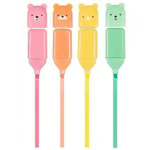 4 Pcs Mini Bear Highlighters, Macaron Colors, Mini Pens for School, Office | Chisel Tip, Cute Bear Shape, Mini Size, Fluent Cute Pens Gifts for Writing, Study, Note Taking, Journaling, Drawing, Art 4 Pcs Mini Bear Highlighters, Macaron Colors, Mini Pens for School, Office | Chisel Tip, Cute Bear Shape, Mini Size, Fluent Cute Pens Gifts for Writing, Study, Note Taking, Journaling, Drawing, Art