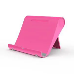 Cell Phone Stand for Desk, Foldable and Adjustable Multi-Angle Holder Dock, Universal Compatibility for Most Phone and Tablet, Portable and Sturdy Design for Office and Home (Pink) Cell Phone Stand for Desk, Foldable and Adjustable Multi-Angle Holder Dock, Universal Compatibility for Most Phone and Tablet, Portable and Sturdy Design for Office and Home (Pink)