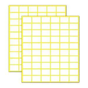 (900 Pack) 0.75" x 0.5" - Price Stickers, Small White Labels Stickers (900 Pack) 0.75" x 0.5" - Price Stickers, Small White Labels Stickers