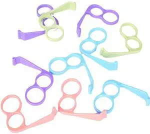 Finger Phone Holder, 10 Pcs Random Color Plastic 2 Holes Little Finger and Ring Finger Grip Strap Holder for Hand (10) Finger Phone Holder, 10 Pcs Random Color Plastic 2 Holes Little Finger and Ring Finger Grip Strap Holder for Hand (10)
