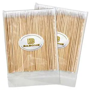 Bamboo Pointed Cotton Swabs, 4-Inch Precision Micro Swabs 200PCS | Fine pointed tips reach small areas for nail art, makeup, electronics, crafts, and other detailed cleaning or beauty tasks Bamboo Pointed Cotton Swabs, 4-Inch Precision Micro Swabs 200PCS | Fine pointed tips reach small areas for nail art, makeup, electronics, crafts, and other detailed cleaning or beauty tasks