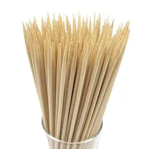 4" Natural Bamboo Skewers Sticks for AppetiserFruitCocktailKabobChocolate FountainGrillingBarbecueKitchenCrafting and Party.More Size Choices 4"/6"/8"/10"/12"/14"/16"/17.5"/30"/36" 4" Natural Bamboo Skewers Sticks for AppetiserFruitCocktailKabobChocolate FountainGrillingBarbecueKitchenCrafting and Party.More Size Choices 4"/6"/8"/10"/12"/14"/16"/17.5"/30"/36"