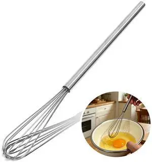 10 Inch Mini Whisk, 304 Stainless Steel Small Whisk for Cooking | Anti-Rust Mixing Tool for Eggs, Sauce & Deep Containers, Ideal for Baking and Everyday Kitchen Use 10 Inch Mini Whisk, 304 Stainless Steel Small Whisk for Cooking | Anti-Rust Mixing Tool for Eggs, Sauce & Deep Containers, Ideal for Baking and Everyday Kitchen Use