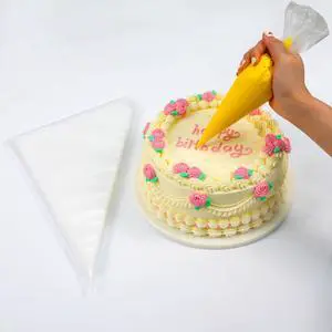 Piping Bags, 50pcs 12 Inch Disposable Anti-Burst Cake Decorating Bags, Non-Slip Pastry Bags for Cakes,Cream Frosting and Cookie Decorating Piping Bags, 50pcs 12 Inch Disposable Anti-Burst Cake Decorating Bags, Non-Slip Pastry Bags for Cakes,Cream Frosting and Cookie Decorating