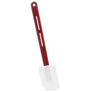 Silicone Rubber Spatula for Baking, 10-Inch Commercial Grade Baking Spatula, Heat Resistant Butter Scraper for Nonstick Cookware Silicone Rubber Spatula for Baking, 10-Inch Commercial Grade Baking Spatula, Heat Resistant Butter Scraper for Nonstick Cookware