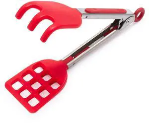 Waffle Tongs Mini Silicone Kitchen Tongs for Cooking Serving Flat Stainless Steel Small Tongs with Silicone Tips for Salads Belgian Waffles Air Fryer Appetizers Dishwasher Safe Candy Apple Red Waffle Tongs Mini Silicone Kitchen Tongs for Cooking Serving Flat Stainless Steel Small Tongs with Silicone Tips for Salads Belgian Waffles Air Fryer Appetizers Dishwasher Safe Candy Apple Red