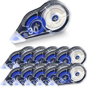 Correction Tape, 10 Pack 33Ft White Correction Tape Roll Easy-to-Use Applicator for Instant Corrections, Ideal for School, Home, and Office Supplies Correction Tape, 10 Pack 33Ft White Correction Tape Roll Easy-to-Use Applicator for Instant Corrections, Ideal for School, Home, and Office Supplies