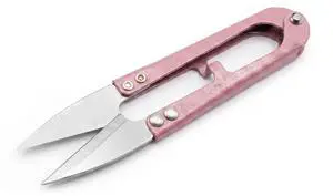 Sewing Scissors Yarn Thread Cutter 4.1inch Mini Small Snips Trimming Nipper Made of High-Carbon Steel Thread DIY Supplies for Stitch Embroidery, Knitting, Crafts (1, Pink) Sewing Scissors Yarn Thread Cutter 4.1inch Mini Small Snips Trimming Nipper Made of High-Carbon Steel Thread DIY Supplies for Stitch Embroidery, Knitting, Crafts (1, Pink)