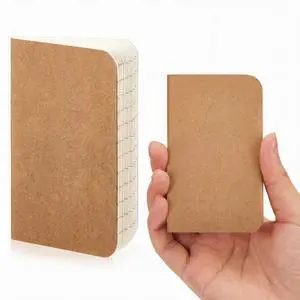 1 Pcs Pocket Notebook Mini Journal 2.5" x 4" Kraft Paper Mini Notepad Bulk Softcover Pocket Notepad Memo Diary Subject Notebooks for Student Travel School (Brown,Brown Cover) 1 Pcs Pocket Notebook Mini Journal 2.5" x 4" Kraft Paper Mini Notepad Bulk Softcover Pocket Notepad Memo Diary Subject Notebooks for Student Travel School (Brown,Brown Cover)