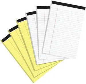 6 PCS Small Legal Pads 5x8 Yellow and White, Narrow Ruled Small Note Pads, Micro Perforated Writing Pad, College Ruled Legal Notepads 5x8 for Study, Office, To-Do Lists(30 Sheets/Small Notepad) 6 PCS Small Legal Pads 5x8 Yellow and White, Narrow Ruled Small Note Pads, Micro Perforated Writing Pad, College Ruled Legal Notepads 5x8 for Study, Office, To-Do Lists(30 Sheets/Small Notepad)