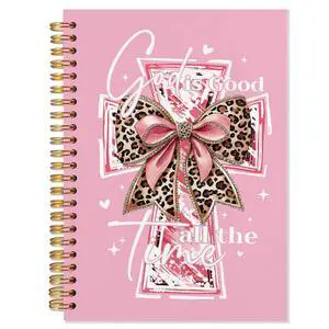 God Is Good Notebooks, Prayer Bible Journal for Women, Christian School Supplies, Pink Christian Notebook, Bible Journaling Supplies Notebooks for Office School Supplies, 5.5x8.3 Inch God Is Good Notebooks, Prayer Bible Journal for Women, Christian School Supplies, Pink Christian Notebook, Bible Journaling Supplies Notebooks for Office School Supplies, 5.5x8.3 Inch