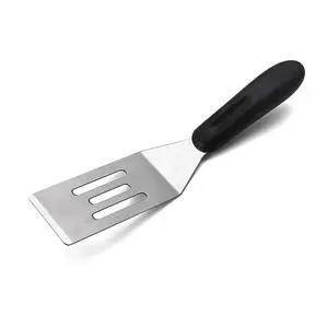 Small Metal Spatula, Stainless Steel Mini Turner for Baking(1) | Brownie, cookie, lasagna, pancakes & cake. Cutter & serve turner. Flipping & cooking. Durable professional grade. Small Metal Spatula, Stainless Steel Mini Turner for Baking(1) | Brownie, cookie, lasagna, pancakes & cake. Cutter & serve turner. Flipping & cooking. Durable professional grade.