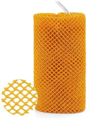 1 Pack Authentic African Net Sponge with Handles, Mesh Body Scrubber, Exfoliating Sponge for Gentle Cleansing & Back, Durable, Portable Bath Sponge (Orange) 1 Pack Authentic African Net Sponge with Handles, Mesh Body Scrubber, Exfoliating Sponge for Gentle Cleansing & Back, Durable, Portable Bath Sponge (Orange)