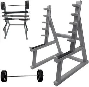 Squat Funny Barbell Rack Pen Holder,Mini Pencils Holder for Gym Theme for All Fitness Enthusiasts, Weightlifting Fans(Grey) Squat Funny Barbell Rack Pen Holder,Mini Pencils Holder for Gym Theme for All Fitness Enthusiasts, Weightlifting Fans(Grey)