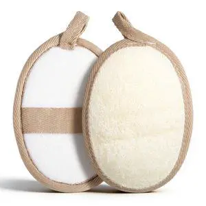 2Pcs Natural Loofah Sponge, Loofah Exfoliating Body Scrubber | Made with Natural Egyptian Shower loofa Sponge, Shower Exfoliator for Women Men, Loofah Exfoliating Body Scrubber for Bath 2Pcs Natural Loofah Sponge, Loofah Exfoliating Body Scrubber | Made with Natural Egyptian Shower loofa Sponge, Shower Exfoliator for Women Men, Loofah Exfoliating Body Scrubber for Bath