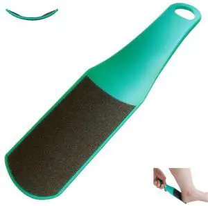 U-Shaped Curved Foot File Dead Skin Callus Remover Scrubber | Double-Sided, Dead Skin Callus Remover, Foot Scrubber for Wet and Dry Feet, Curved Design for Full Heel & Side Exfoliation U-Shaped Curved Foot File Dead Skin Callus Remover Scrubber | Double-Sided, Dead Skin Callus Remover, Foot Scrubber for Wet and Dry Feet, Curved Design for Full Heel & Side Exfoliation
