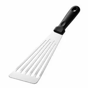Fish Spatula Stainless Steel, 12.3-in Metal Spatulas for Kitchen Use | Long Flexible Fish Spatula for Flipping Fish Eggs Crepes Steaks Burgers Turner, Brushed, Kitchen Utensil, Dishwasher Safe Fish Spatula Stainless Steel, 12.3-in Metal Spatulas for Kitchen Use | Long Flexible Fish Spatula for Flipping Fish Eggs Crepes Steaks Burgers Turner, Brushed, Kitchen Utensil, Dishwasher Safe