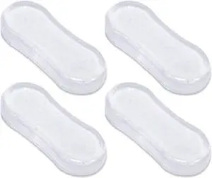 4Pcs Toilet Seat Bumper Set, Silicone Strong Adhesive Toilet Seats Lid Bumpers, Toilet Seat Buffers, Toilet Lid Rubber Pads for, Home, Hotel and Hospital Toilets and Toilet Parts Bathroom Fixtures 4Pcs Toilet Seat Bumper Set, Silicone Strong Adhesive Toilet Seats Lid Bumpers, Toilet Seat Buffers, Toilet Lid Rubber Pads for, Home, Hotel and Hospital Toilets and Toilet Parts Bathroom Fixtures