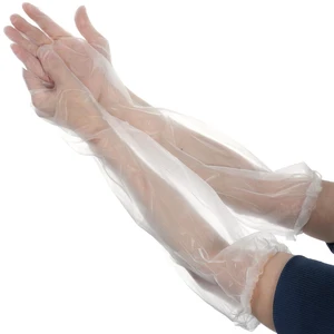 Long Sleeve Cleaning Gloves 20 PCS Plastic Sleeve,for Cooking 18inch | Disposable Elbow Length, Reusable & Waterproof, Protective Arm Gloves, Household Duties, Cleaning Kitchen, Dishwashing Long Sleeve Cleaning Gloves 20 PCS Plastic Sleeve,for Cooking 18inch | Disposable Elbow Length, Reusable & Waterproof, Protective Arm Gloves, Household Duties, Cleaning Kitchen, Dishwashing