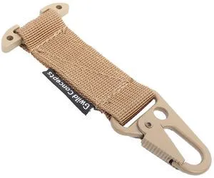 1pcs Coyote Brown Tactical Belt Clip, MOLLE Snap Hook Gloves Holder, Battle Belt Accessories for Gloves Keychains 1pcs Coyote Brown Tactical Belt Clip, MOLLE Snap Hook Gloves Holder, Battle Belt Accessories for Gloves Keychains