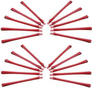 Bangs Bobby Pins for Hair, 20 Pcs Metal Hair Side Clips Non Slip Cosplay Hair Clips Decorative Hair Barrettes Hair Barrettes, Red Bangs Bobby Pins for Hair, 20 Pcs Metal Hair Side Clips Non Slip Cosplay Hair Clips Decorative Hair Barrettes Hair Barrettes, Red
