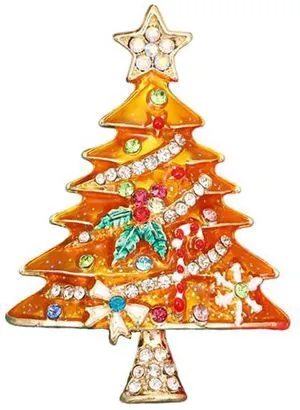 Rhinestone Christmas Tree Brooch for Women Xmas Crystal Sparkling Lapel Pins Enamel Classic Retro Clothing Accessories Holiday Party Wedding Birthday Jewelry Gift-D Rhinestone Christmas Tree Brooch for Women Xmas Crystal Sparkling Lapel Pins Enamel Classic Retro Clothing Accessories Holiday Party Wedding Birthday Jewelry Gift-D