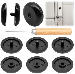 5 Sets Universal Fit Seat Belt Stopper Kit,Black Snap-on Safety Belt Button Stop,Plastic Seat Belt Button Buckle Clip Stop,Prevent Belt Clip Buckle from Sliding Down (Black) 5 Sets Universal Fit Seat Belt Stopper Kit,Black Snap-on Safety Belt Button Stop,Plastic Seat Belt Button Buckle Clip Stop,Prevent Belt Clip Buckle from Sliding Down (Black)