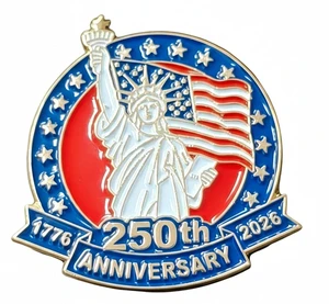 The 250th anniversary of American Independence Celebration Gifts Pin Badge Brooch Memorabilia Decorations (E) The 250th anniversary of American Independence Celebration Gifts Pin Badge Brooch Memorabilia Decorations (E)