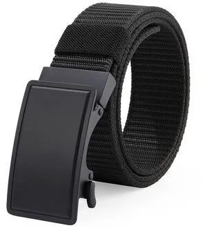 AWAYTR Nylon Ratchet Belts for Men, No Hole Casual Web Golf Belt for Jeans | Quick Release Slide Buckle, Tailored Size, Fast Adjust Comfort for Casual & Work Pants, Gift Box AWAYTR Nylon Ratchet Belts for Men, No Hole Casual Web Golf Belt for Jeans | Quick Release Slide Buckle, Tailored Size, Fast Adjust Comfort for Casual & Work Pants, Gift Box