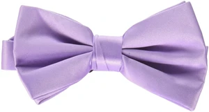 Stacy Adams Men's Satin Solid Bow Tie, Lilac, One Size Stacy Adams Men's Satin Solid Bow Tie, Lilac, One Size