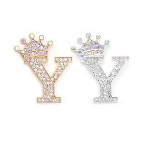 2Pcs Letter Brooches and Pins for Women A-Z Letter Brooch Pins Rhinestone Initial Accessories for Hat Backpacks Personal Custom Jewelry Gifts for Men Women 2Pcs Letter Brooches and Pins for Women A-Z Letter Brooch Pins Rhinestone Initial Accessories for Hat Backpacks Personal Custom Jewelry Gifts for Men Women