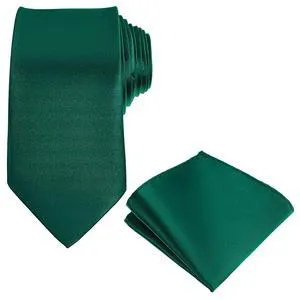 Solid Satin Woven dyed Color Formal Necktie and Pocket Square Sets | Mens Solid Color Tie, and Handkerchief, for Men, Wedding Party, Formal Business Solid Satin Woven dyed Color Formal Necktie and Pocket Square Sets | Mens Solid Color Tie, and Handkerchief, for Men, Wedding Party, Formal Business