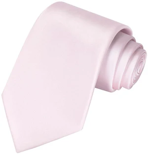 Mens Petal Pink Tie Solid Wedding Blush Necktie For Men + Gift Box Mens Petal Pink Tie Solid Wedding Blush Necktie For Men + Gift Box