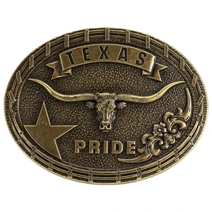 Biyblets Texas Longhorn Bull Belt Buckle | Western Buckle, For Cowboy & Cowgirl, Rodeo and Country Western Belts Biyblets Texas Longhorn Bull Belt Buckle | Western Buckle, For Cowboy & Cowgirl, Rodeo and Country Western Belts