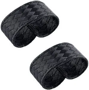 TACNEX Duty Belt End Retaining Loop Nylon Bands Keepers Stays Retainer for Law Enforcement Police Officer Belt 2 PCS (Basket Weave, 2") TACNEX Duty Belt End Retaining Loop Nylon Bands Keepers Stays Retainer for Law Enforcement Police Officer Belt 2 PCS (Basket Weave, 2")
