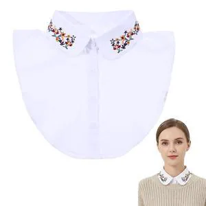 Dickey Collar for Women, Detachable Collar for Women Shirts, Faux False Collars Half False Shirt Collars Tops Classic Fake Doll Shirt, Dickey Half Falses Blouse Dickeys for Girls Favors Graduation Dickey Collar for Women, Detachable Collar for Women Shirts, Faux False Collars Half False Shirt Collars Tops Classic Fake Doll Shirt, Dickey Half Falses Blouse Dickeys for Girls Favors Graduation