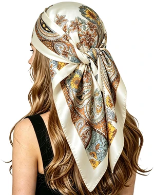 Eohak 35" Satin Head Hair Scarf for Women Silk Like Neck Scarf Hair Sleeping Wraps Eohak 35" Satin Head Hair Scarf for Women Silk Like Neck Scarf Hair Sleeping Wraps