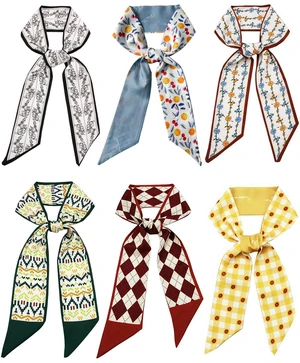 Scarf For Purse Handles Skinny Hair Scarves For Handbags Ponytails Handle Fashion Accessory 37.4x 2.36in-02 Scarf For Purse Handles Skinny Hair Scarves For Handbags Ponytails Handle Fashion Accessory 37.4x 2.36in-02