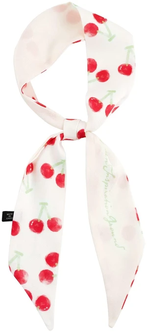 GERINLY Sweet Cherry Narrow Neckerchief Silk Feel Decorative Purse Scarf Chic Ribbon Hair Scarf Accessories 1950s GERINLY Sweet Cherry Narrow Neckerchief Silk Feel Decorative Purse Scarf Chic Ribbon Hair Scarf Accessories 1950s