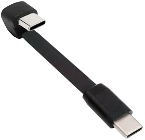 Ultra Slim Flat USB-C Type-C Male to Female Extension Power USB2.0 Data Cable Opposite U Shape Back Angled 65W Fast Charge for Laptop Tablet Phone Ultra Slim Flat USB-C Type-C Male to Female Extension Power USB2.0 Data Cable Opposite U Shape Back Angled 65W Fast Charge for Laptop Tablet Phone