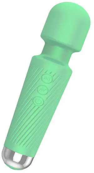 Mini Upgraded Rechargeable Handheld Waterproof Massager,Electric Portable Back Massager for Back Neck Shoulder Body,Green Mini Upgraded Rechargeable Handheld Waterproof Massager,Electric Portable Back Massager for Back Neck Shoulder Body,Green