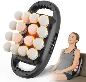16 Head Massage Gun, Deep Tissue Percussion Massager for Athlete with 9 Modes & 9 Speeds, Portable & Quiet Handheld Electric Muscle Massager for Back, Neck and Shoulder 16 Head Massage Gun, Deep Tissue Percussion Massager for Athlete with 9 Modes & 9 Speeds, Portable & Quiet Handheld Electric Muscle Massager for Back, Neck and Shoulder