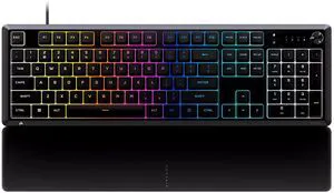 Skiff 100 Quiet RGB Wired Gaming Keyboard US QWERTY Black | IP53 Spill & Dust Resistant, Responsive Keys, Media Dial Skiff 100 Quiet RGB Wired Gaming Keyboard US QWERTY Black | IP53 Spill & Dust Resistant, Responsive Keys, Media Dial