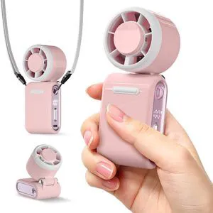 Small Portable Handheld Turbo Fan, 0.2 lb & 12 Hrs Cooling Personal Fans, Quiet Stepless High Speed Mini Hand Fan, Rechargeable Battery Pocekt Fan for Outdoor, Travel, Camping, Gifts for Women Pink Small Portable Handheld Turbo Fan, 0.2 lb & 12 Hrs Cooling Personal Fans, Quiet Stepless High Speed Mini Hand Fan, Rechargeable Battery Pocekt Fan for Outdoor, Travel, Camping, Gifts for Women Pink