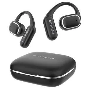 W12 True Open Ear Earbuds, Lightweight Comfort Hang On Ear Wireless Headphones, 42H Play Bluetooth 6.0 Earphones with Bonus Real-Time AI Translation for Sports Travel Business Learning, Black W12 True Open Ear Earbuds, Lightweight Comfort Hang On Ear Wireless Headphones, 42H Play Bluetooth 6.0 Earphones with Bonus Real-Time AI Translation for Sports Travel Business Learning, Black