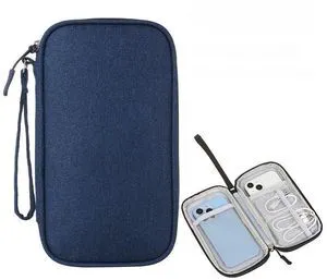 Electronic Organizer Travel Cable Accessories BagPouch Portable Waterproof Storage Bag Electronic Organizer Case for Cable, Mouse,USB Cable,Power Bank,Cord, Charger, Phone, Earphone (Dark Blue) Electronic Organizer Travel Cable Accessories BagPouch Portable Waterproof Storage Bag Electronic Organizer Case for Cable, Mouse,USB Cable,Power Bank,Cord, Charger, Phone, Earphone (Dark Blue)