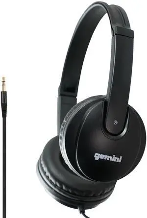 Over-Ear DJ Headphones, 40mm Drivers, Black (DJX-200) | Over-ear DJ headphones, 40mm drivers - closed-back noise isolation - lightweight, foldable, travel Over-Ear DJ Headphones, 40mm Drivers, Black (DJX-200) | Over-ear DJ headphones, 40mm drivers - closed-back noise isolation - lightweight, foldable, travel