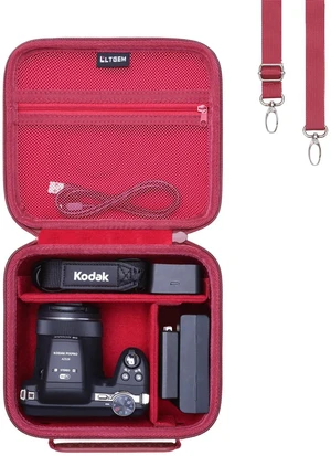 LTGEM Case for KODAK PIXPRO AZ528/AZ425/AZ405/AZ255/AZ653 Digital Camera | Hard EVA Shell, Water-Resistant, Shock Protection, Scratch-Resistant Interior, Portable Travel Storage Case Only LTGEM Case for KODAK PIXPRO AZ528/AZ425/AZ405/AZ255/AZ653 Digital Camera | Hard EVA Shell, Water-Resistant, Shock Protection, Scratch-Resistant Interior, Portable Travel Storage Case Only